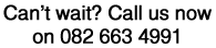 call us for a quote